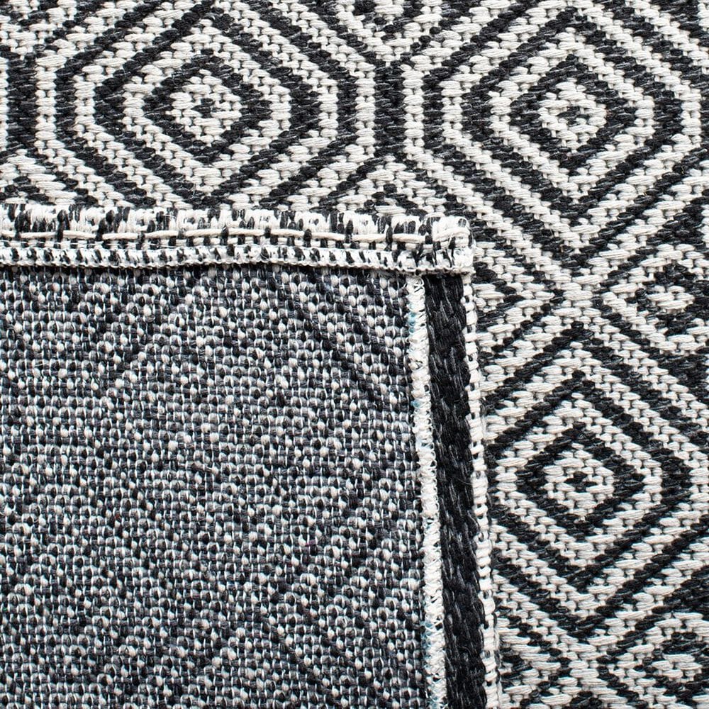 Safavieh Martha Stewart Cotton MSR402H 6&#39;7&quot; x 9&#39; Charcoal and Grey Area Rug, , large
