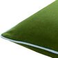 Surya Ackerly 20" Square Throw Pillow in Grass Green and Denim, , large