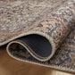 Amber Lewis x Loloi Georgie 2"3" x 3"9" Denim and Spice Area Rug, , large