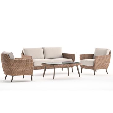 Foremost Groups 4 Piece Deep Seating Set , , large