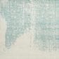 Nourison Harmony 2" x 3" Ivory and Aqua Area Rug, , large