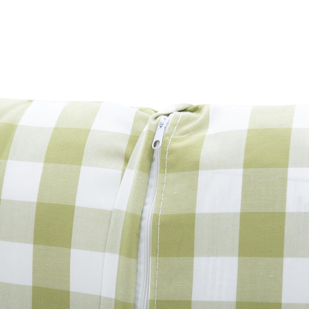 Linon Home Decor Tobin 5-Piece Nook Cushion Set in Apple Green, , large