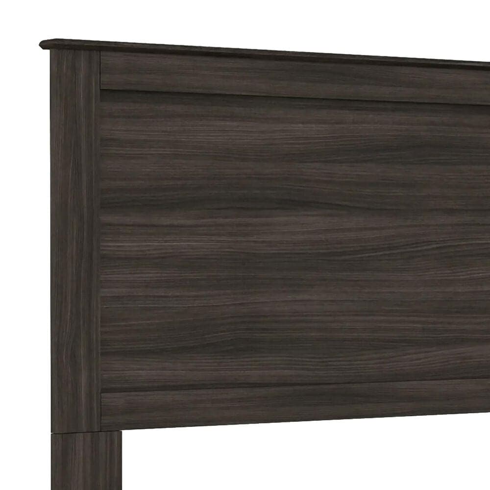 Lemoore Essential Queen/Full Panel Headboard in Grey Walnut, , large
