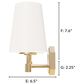 Hunter Nolita 2-Light Vanity in Alturas Gold, , large