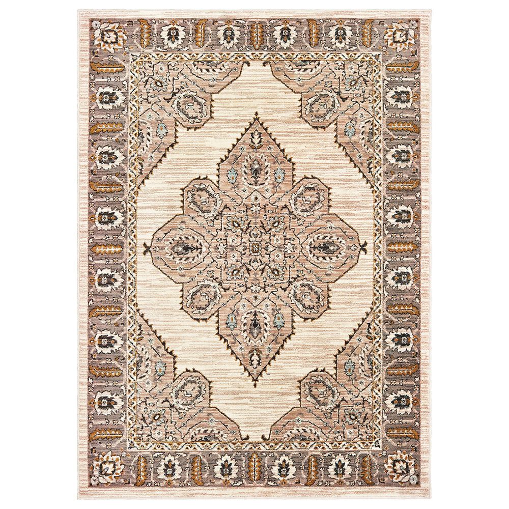 Sedona 9588D 9"10" x 12"10" Ivory Area Rug, , large