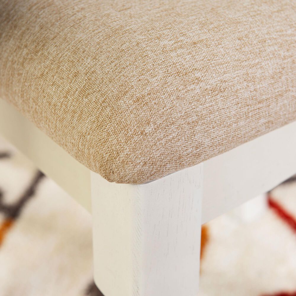 Linon Home Decor Willow Side Chair in Vanilla White, , large