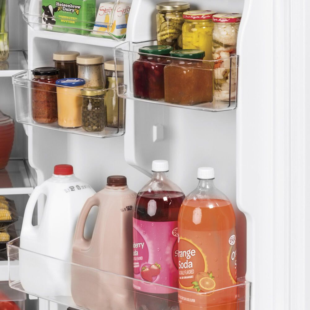GE Appliances 21.9 Cu. Ft. Top-Freezer Refrigerator with ADA Compliant in Stainless Steel, , large
