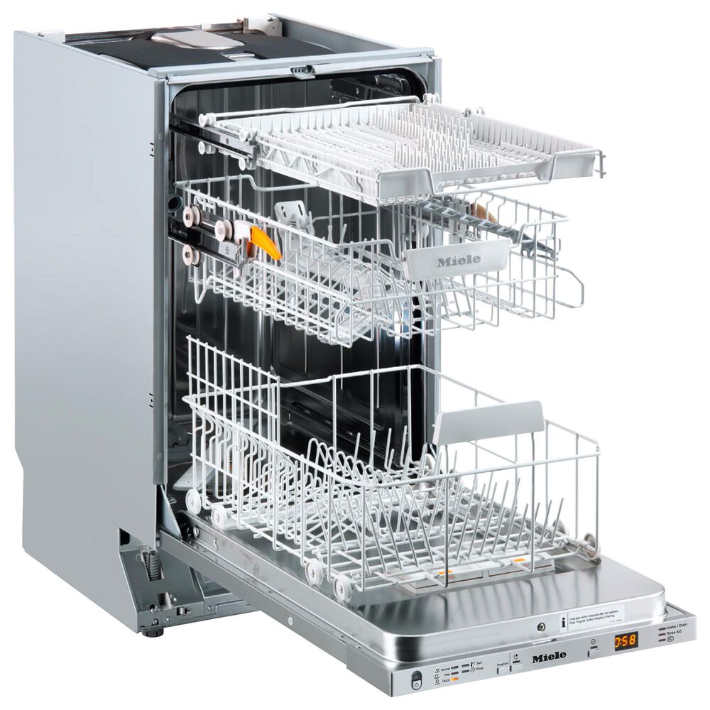 Miele 18" Active Fully Integrated Slimline Built-In Dishwasher in Panel Ready, , large