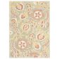 Nourison Aloha ALH17 Sage and Rose 5"3" x 7"5" Indoor/Outdoor Area Rug, , large