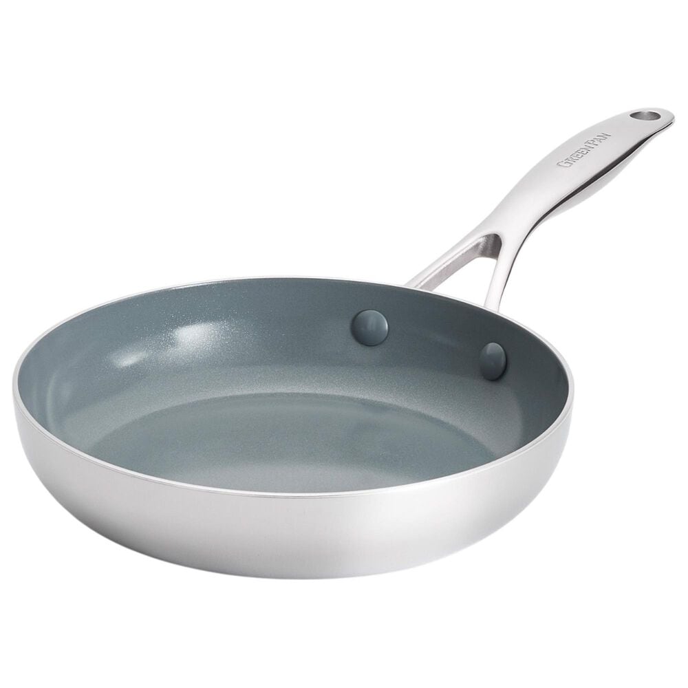 Green Pan Valencia Pro 8" Open Frypan in Stainless Steel, , large