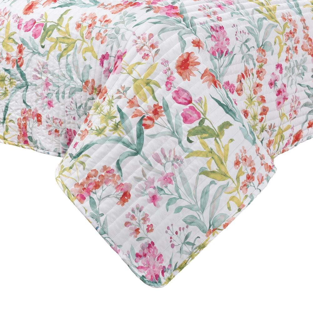 J. Queen Bold Tallulah 3-Piece King/California King Quilt Set in Pink, , large