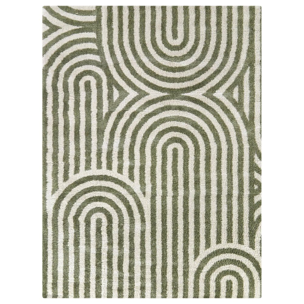 Balta Rugs Gerhard 5"3" x 7" Green Area Rug, , large