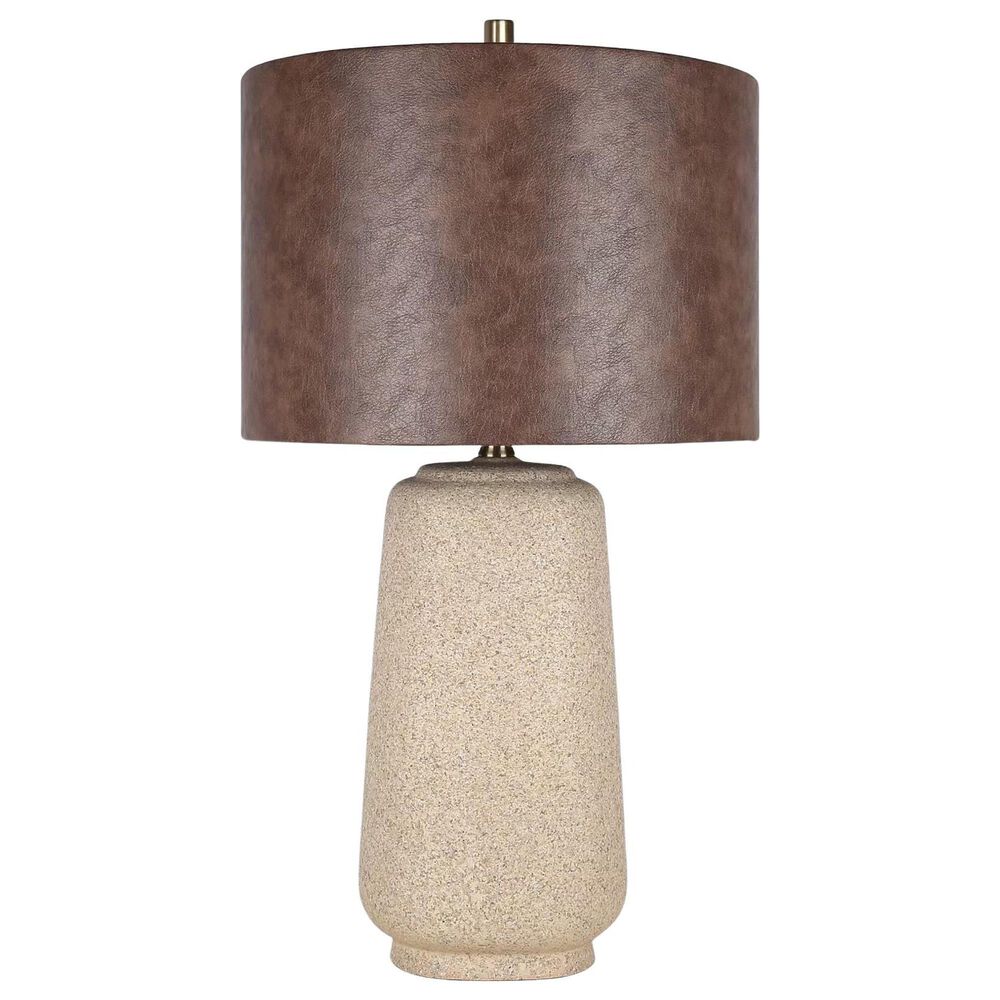 Classy Art Wholesalers Rustic Harmony Table Lamp in Natural Rock, , large