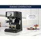De"Longhi Stilosa 15 Bar Pump Espresso Machine in Black and Stainless Steel, , large