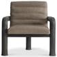 Bernhardt Bowie Leather Chair in Tan, , large