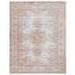 Surya Aisha 6"7" x 9"6" Burnt Orange, Wheat, Off-White, Taupe and Gray Area Rug, , large