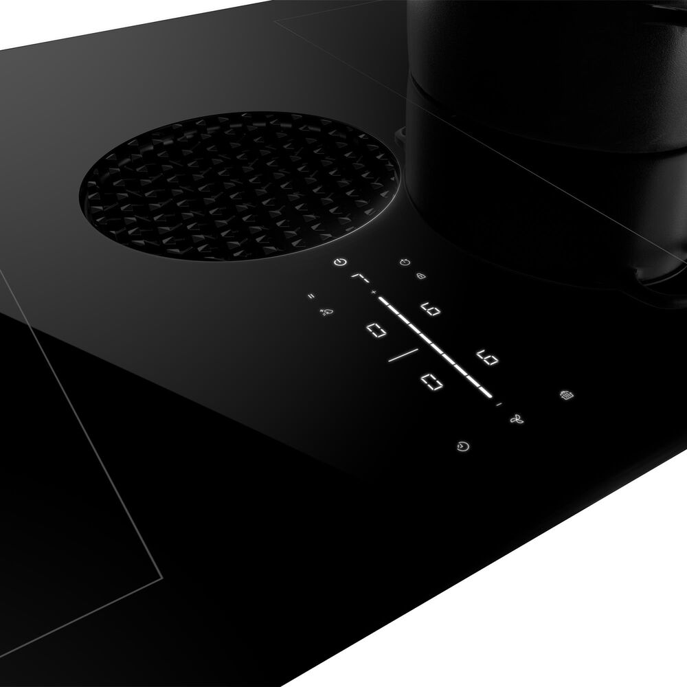 JennAir 36&quot; Induction Downdraft Cooktop in Black, , large