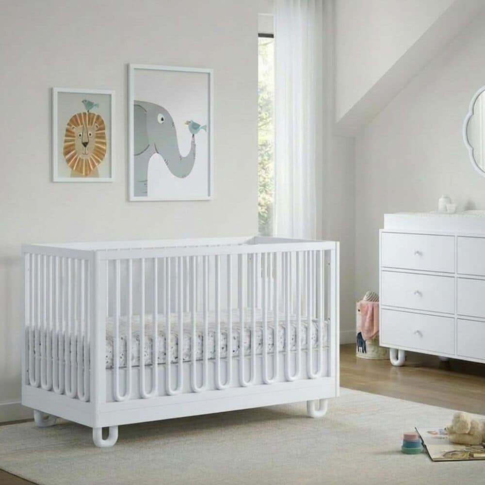 Oxford Baby Crib and Dresser, , large
