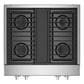 JennAir 30" Noir Professional Gas Rangetop in Stainless Steel, , large