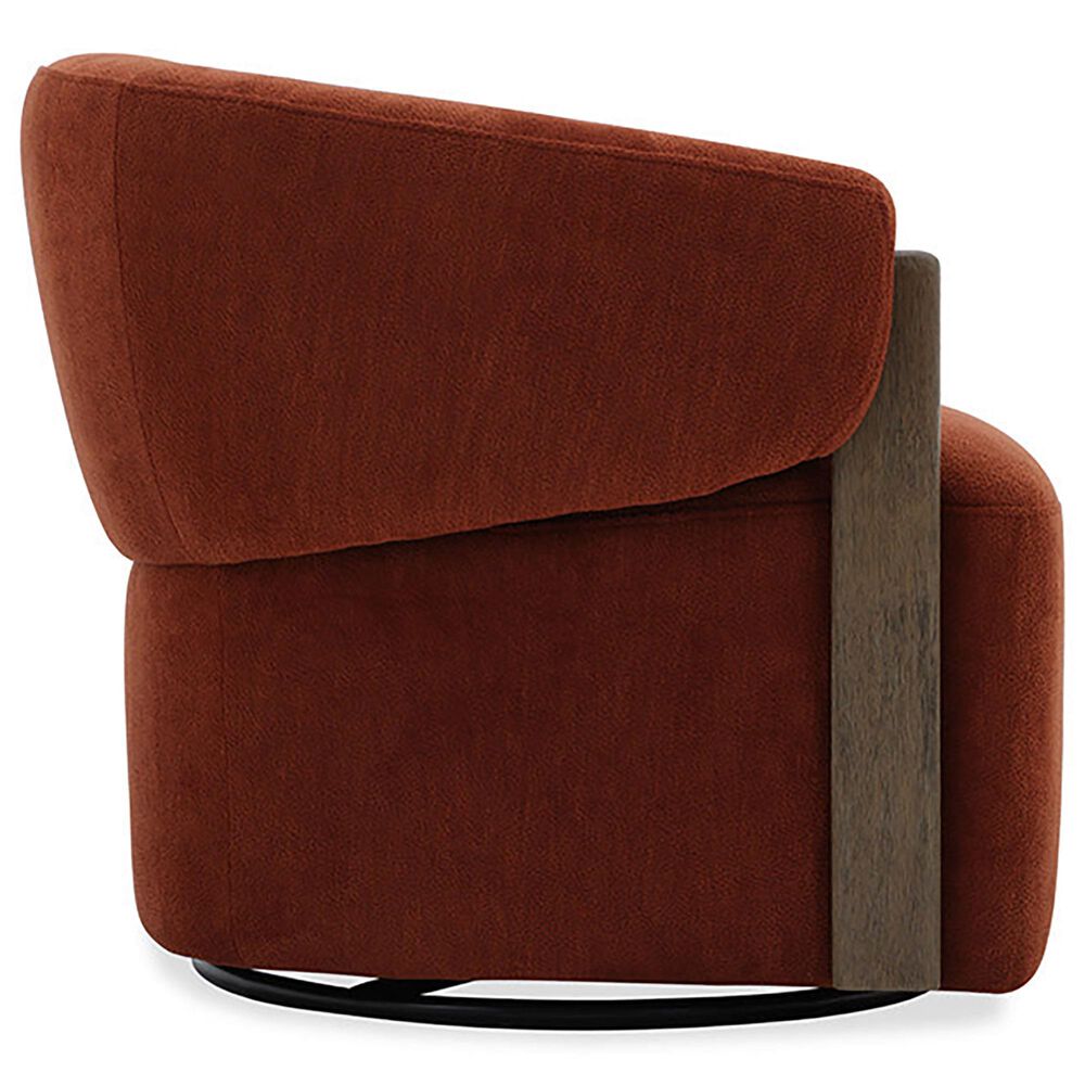 Simeon Collection Finley Tatum Accent Chair in Island Rust, , large