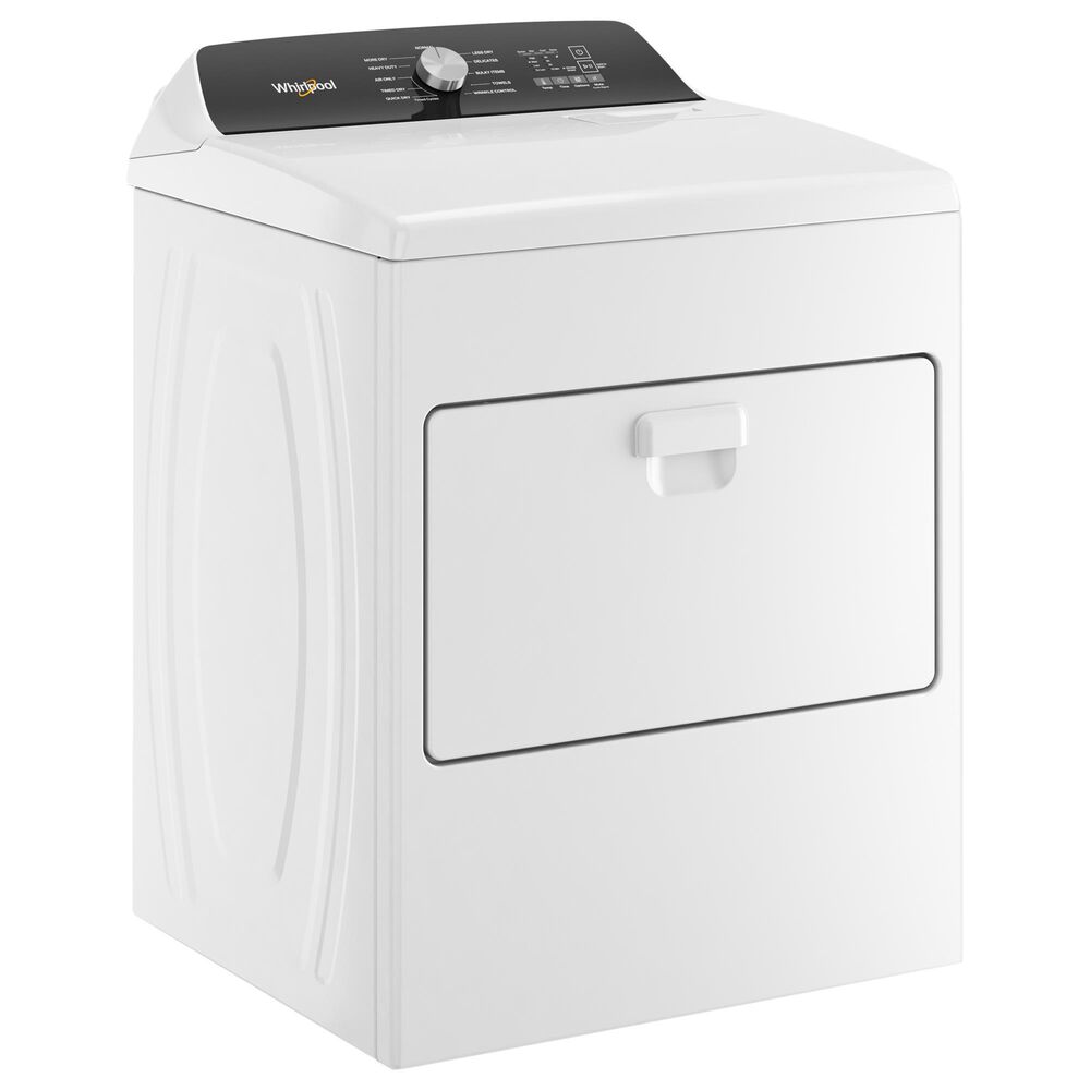 Whirlpool 7 Cu. Ft. Capacity Electric Moisture Sensing Dryer in White, , large