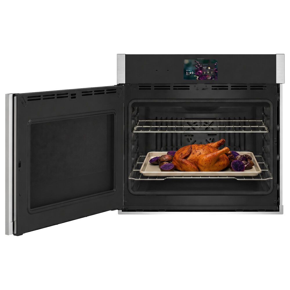 GE Profile 30" Smart Built-in Convection Single Wall Oven with Left-Hand Side-Swing Door in Stainless Steel, , large