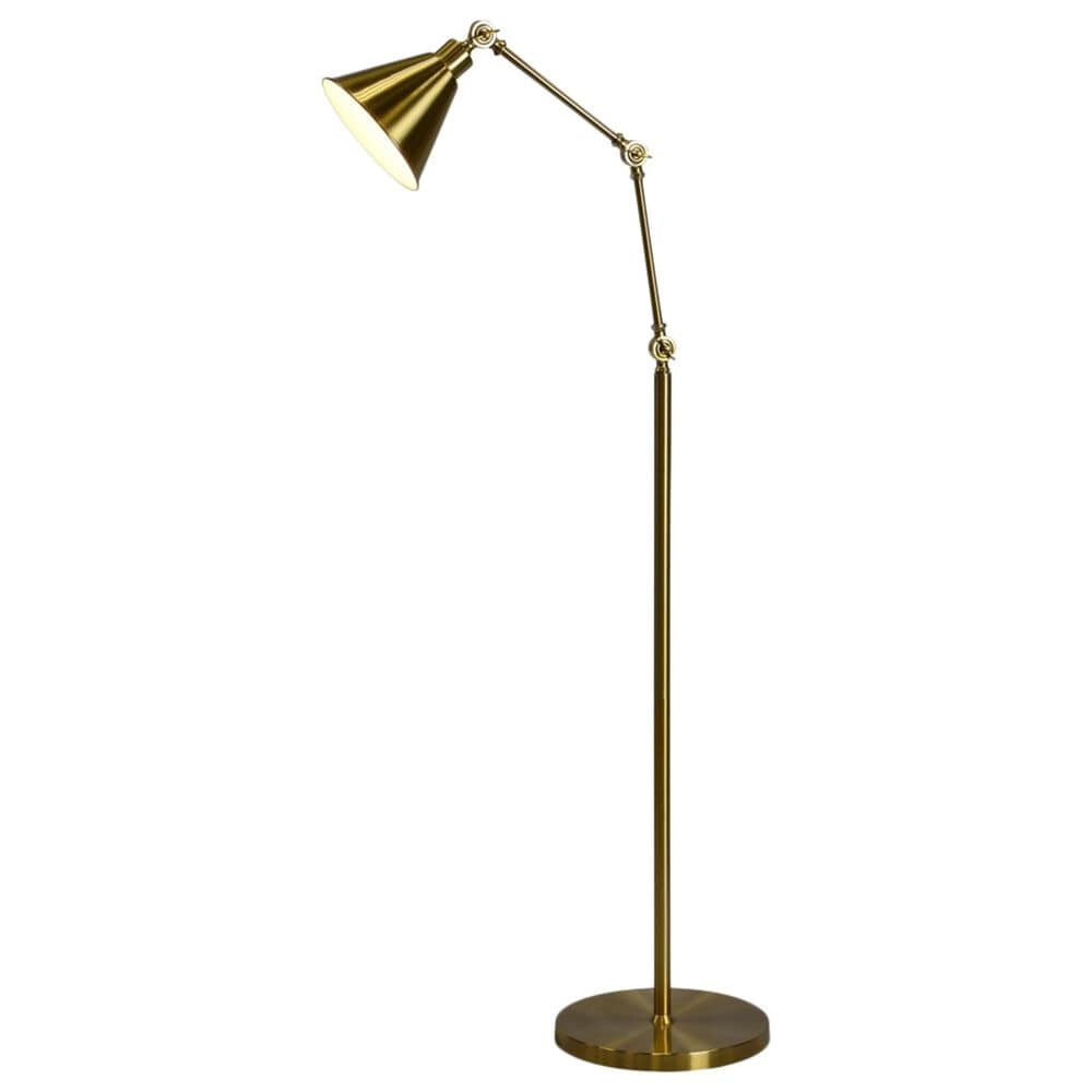 Southern Lighting Tim/Faith Floor Lamp in Gold, , large