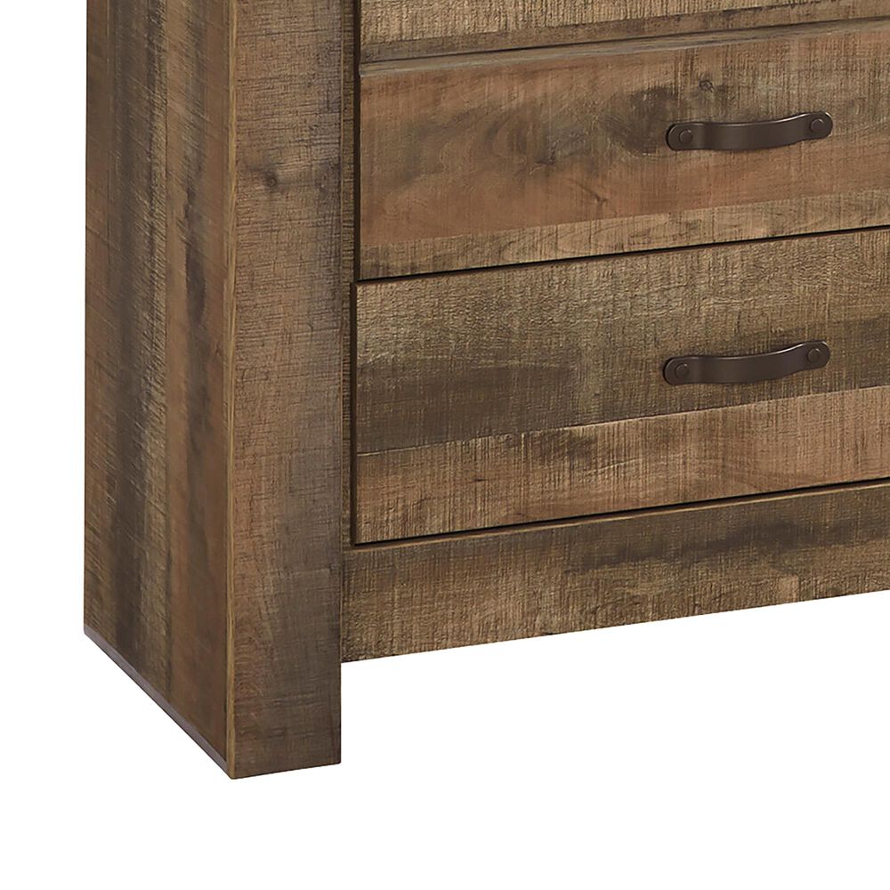 Little Dreamer Trinell 6 Drawer Dresser in Brown NFM