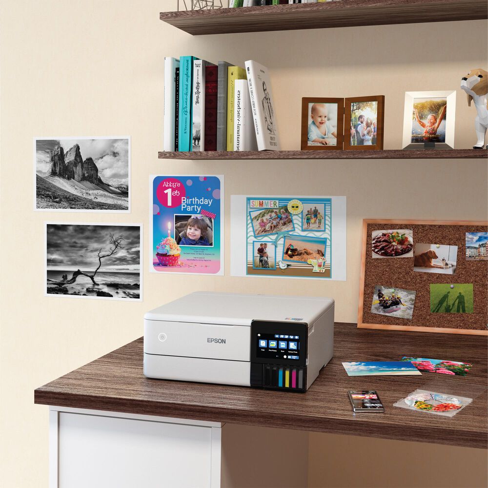 Epson EcoTank Photo ET-8500 Wireless Color All-in-One Supertank Printer, , large