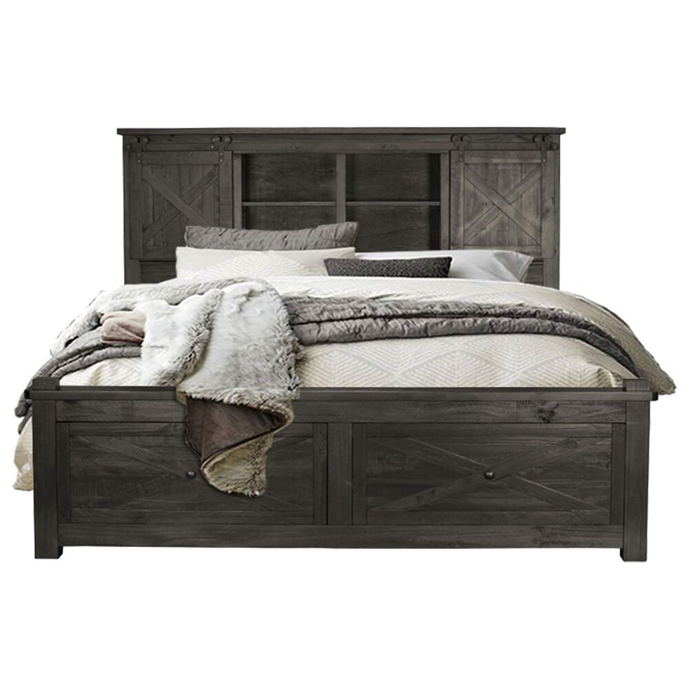 A-America Sun Valley 3-Piece Queen Bedroom Set in Charcoal, , large