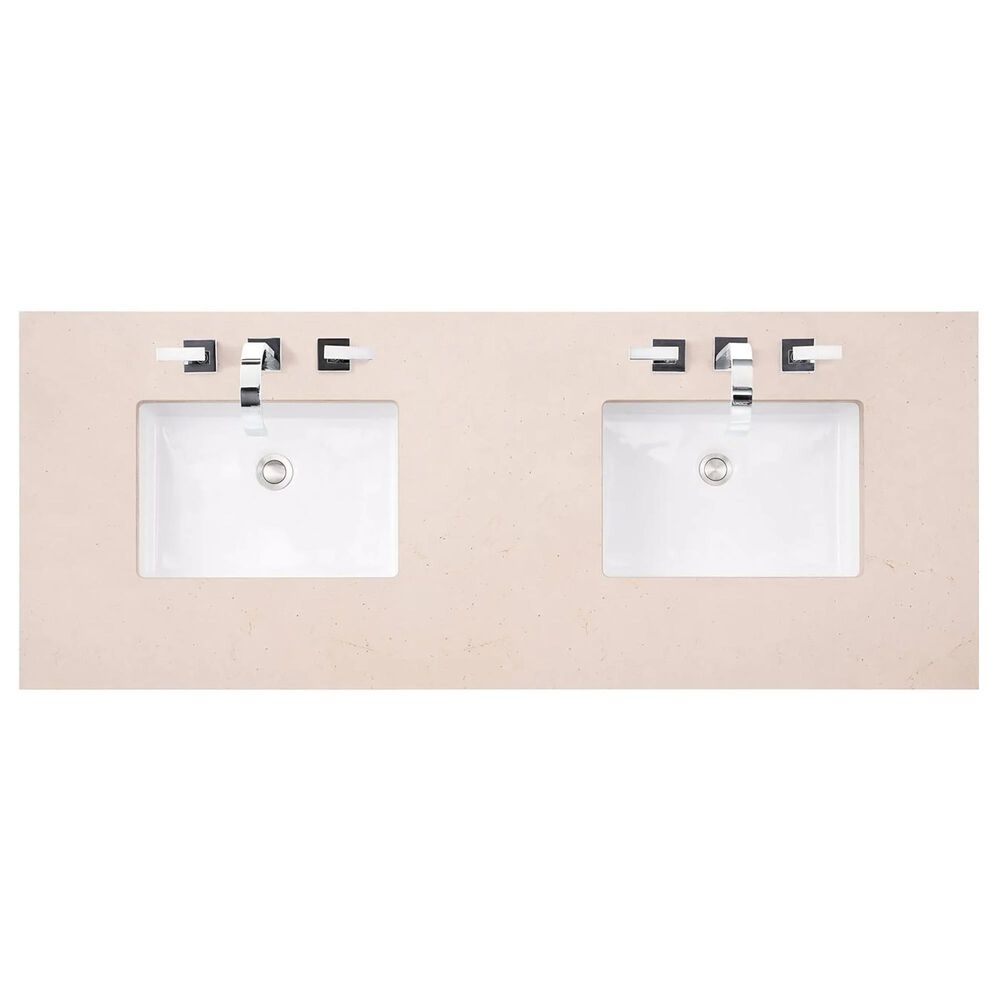 James Martin Vanities Brittany 60&quot; Double Bathroom Vanity in Burnished Mahogany with 3 cm Eternal Marfil Quartz Top, , large