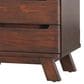 Napa Furniture Design Sahara 3-Drawer Nightstand in Dark Mahogany, , large