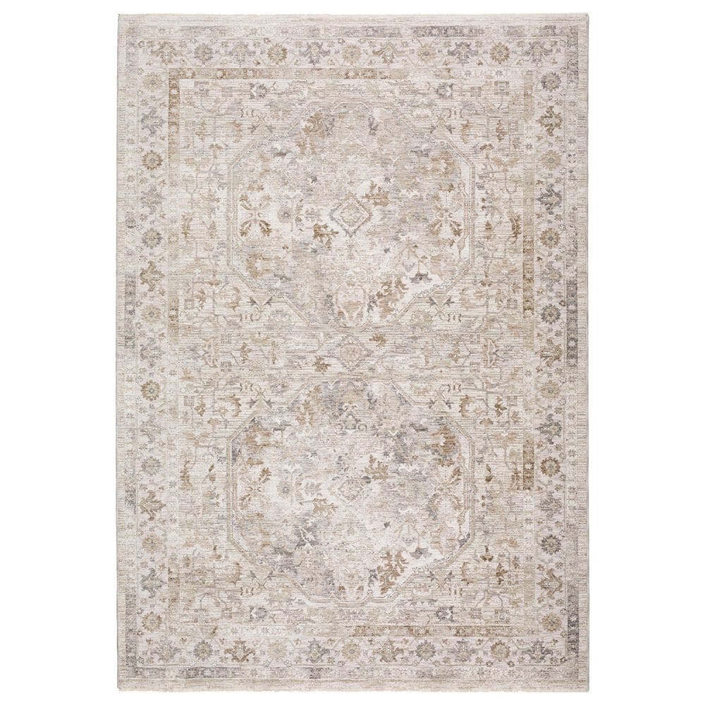 Dalyn Rug Company Cyprus 9" x 13"2" Ivory Area Rug, , large
