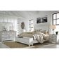 Ashley Kanwyn 3 Piece Queen Storage Bedroom Set in Distressed Whitewash, , large