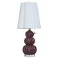 Flair Industries Ophelia Table Lamp in Burgandy, , large