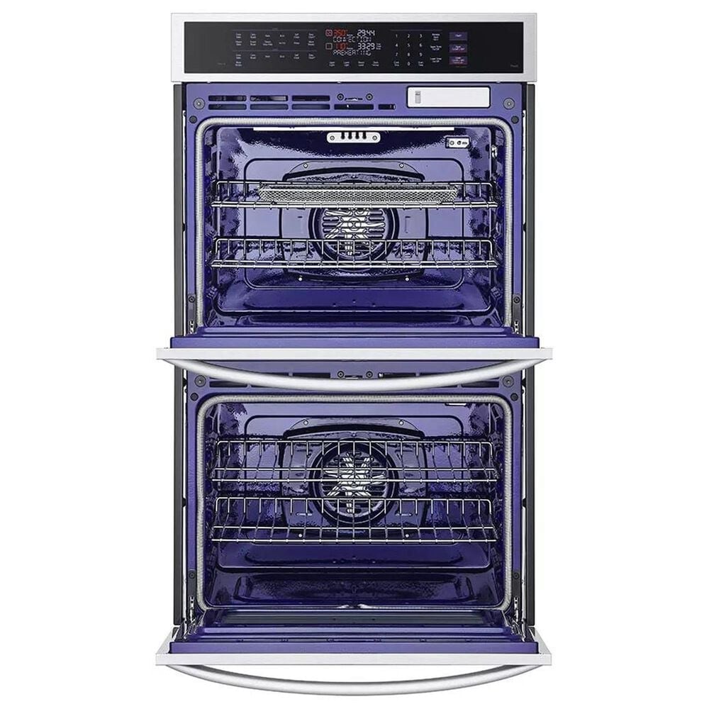 LG 2-Piece Kitchen Package with 9.4 Cu. Ft. Smart Double Wall Oven and 36&quot; Smart Induction Cooktop in Black, , large