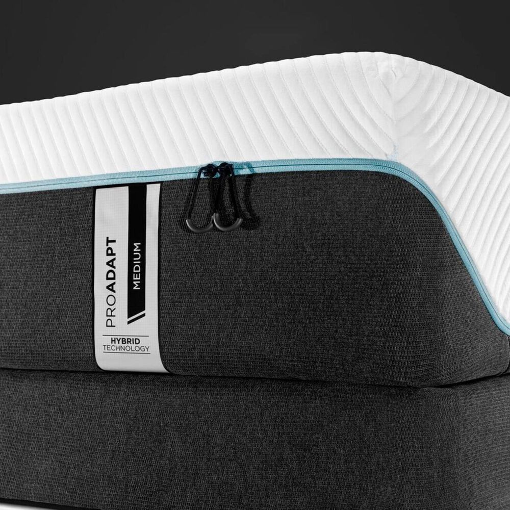 Tempur-Pedic TEMPUR-PROADAPT Medium Hybrid King Mattress with Low Profile Box Spring, , large