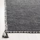 Safavieh Montauk 9" x 12" Grey and Black Area Rug, , large