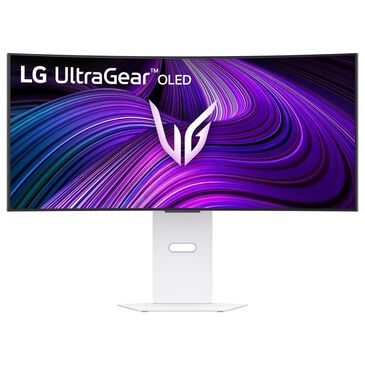 LG 34" UltraGear OLED WQHD Curved Smart Gaming Monitor in White, , large