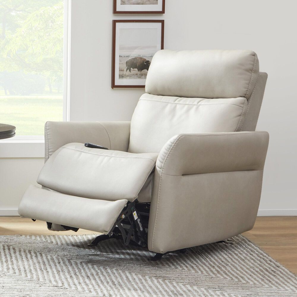 Flexsteel Artemis Power Rocking Recliner with Heat and Massage in Dove, , large
