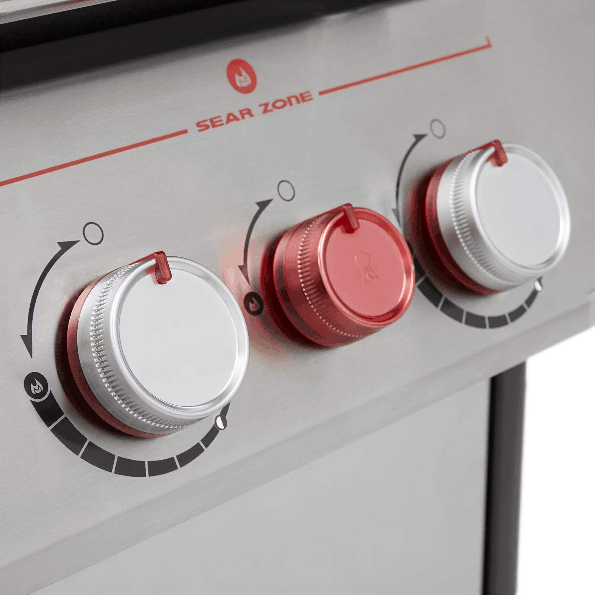 Weber Genesis Natural Gas Grill in Stainless Steel NFM