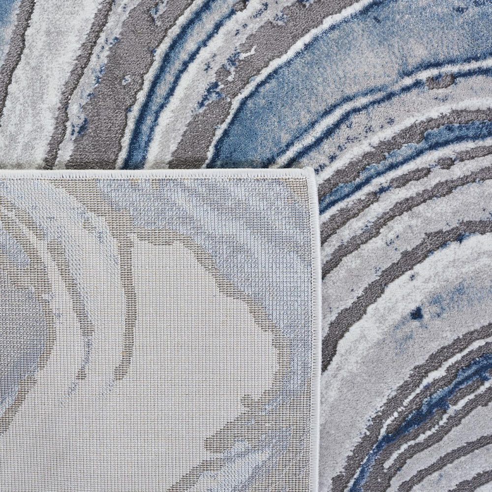 Safavieh Craft CFT845M 5&#39;3&quot; x 7&#39;6&quot; Blue and Grey Area Rug, , large