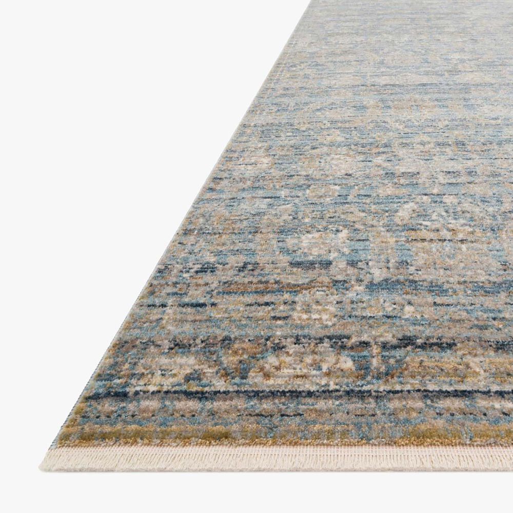 Loloi Claire CLE-03 3&#39;7&quot; x 5&#39;1&quot; Ocean and Gold Area Rug, , large