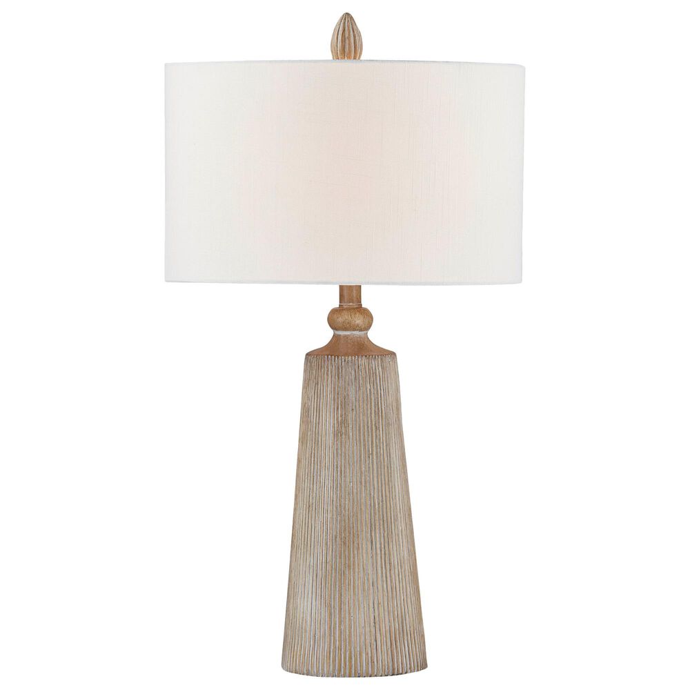 Southern Lighting Hunley Table Lamp in Natural and Off White, , large