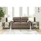 Ashley Navi Stationary Sofa and Loveseat Set in Fossil, , large