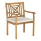 Safavieh 5-Piece Del Mar Dining Set in Beige and Teak Brown, , large