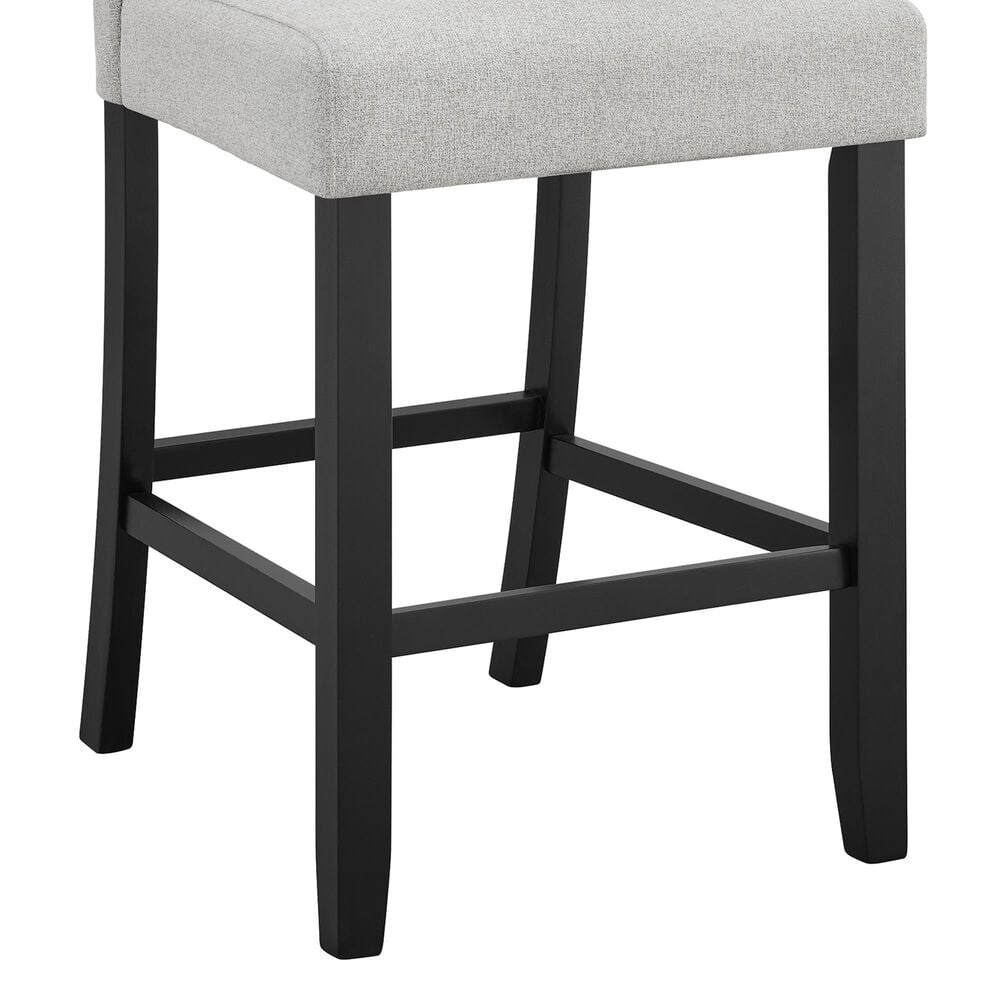 Crown Mark Parkside Upholstered Counter Stool in Dove, , large
