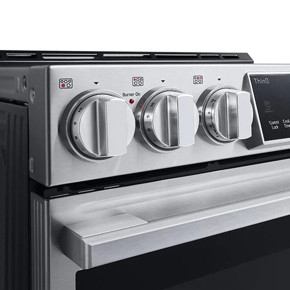 LG Studio 6.3 Cu. Ft. Slide-in Electric Range with ProBake Convection in Stainless Steel, , large