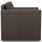Lexington Furniture Hinsdale Swivel Chair in Brown Houndstooth, , large