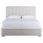 Furniture Worldwide Love Joy Bliss 3 Piece King Bedroom Set in Alabaster and Soft Gold, , large
